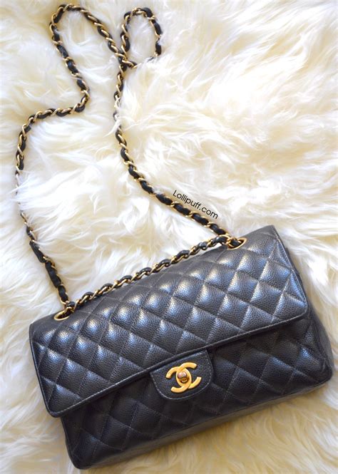 chanel classic flap bag medium black